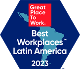 2023 Best Workplaces Latin America Logo ENG
