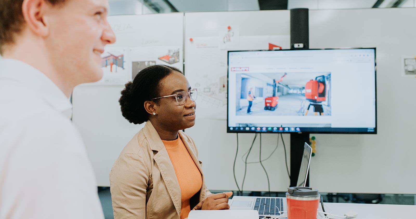 R&D Engineers Reviewing Project Together