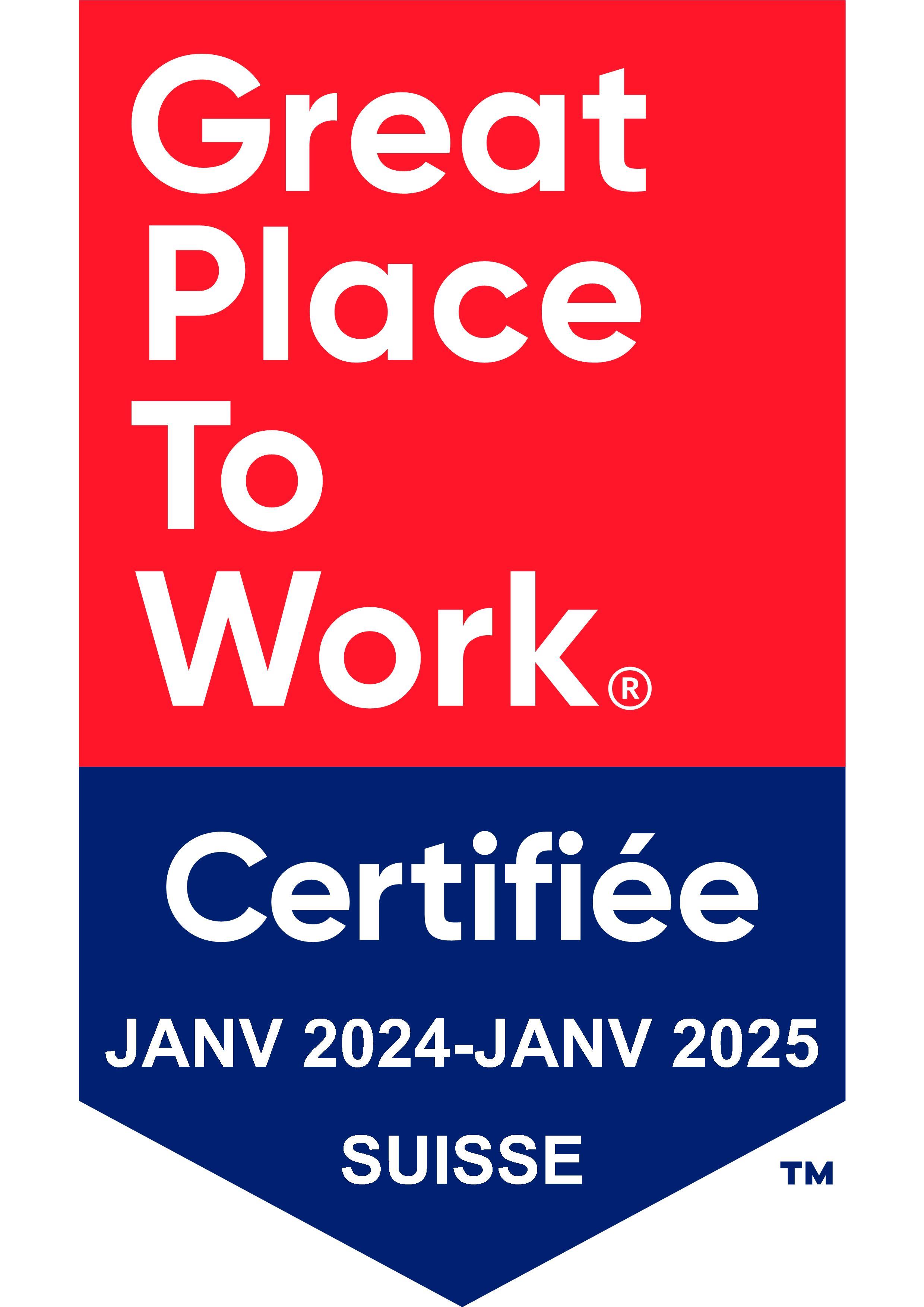 Hilti CH French 2024 Certification Badge