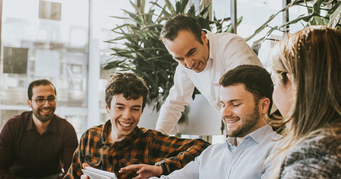 Culture and Values Team Meeting Together