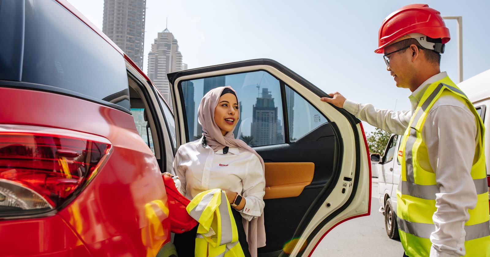 Account Managers Getting Their Protection Gear